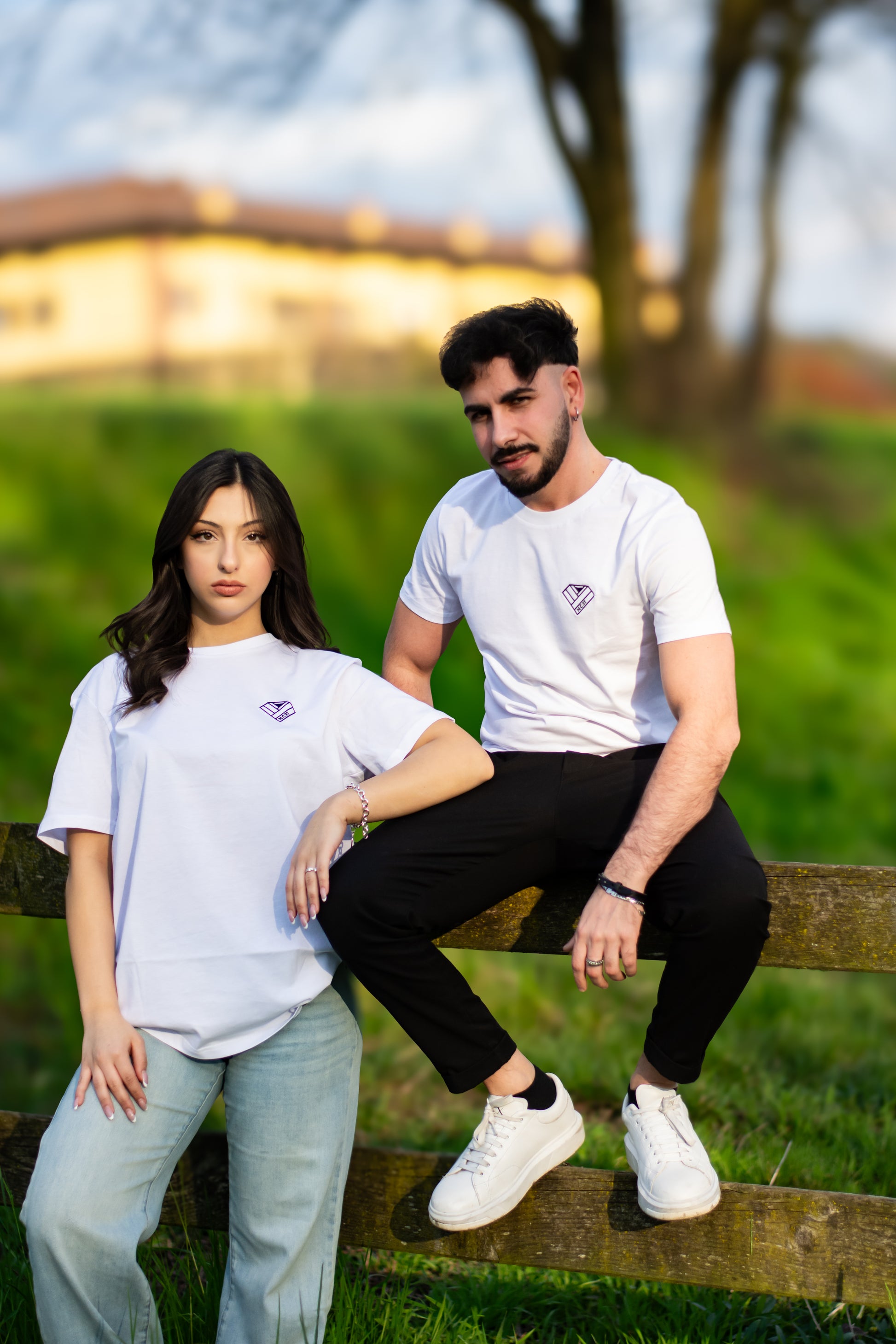 t-shirt bianca unisex