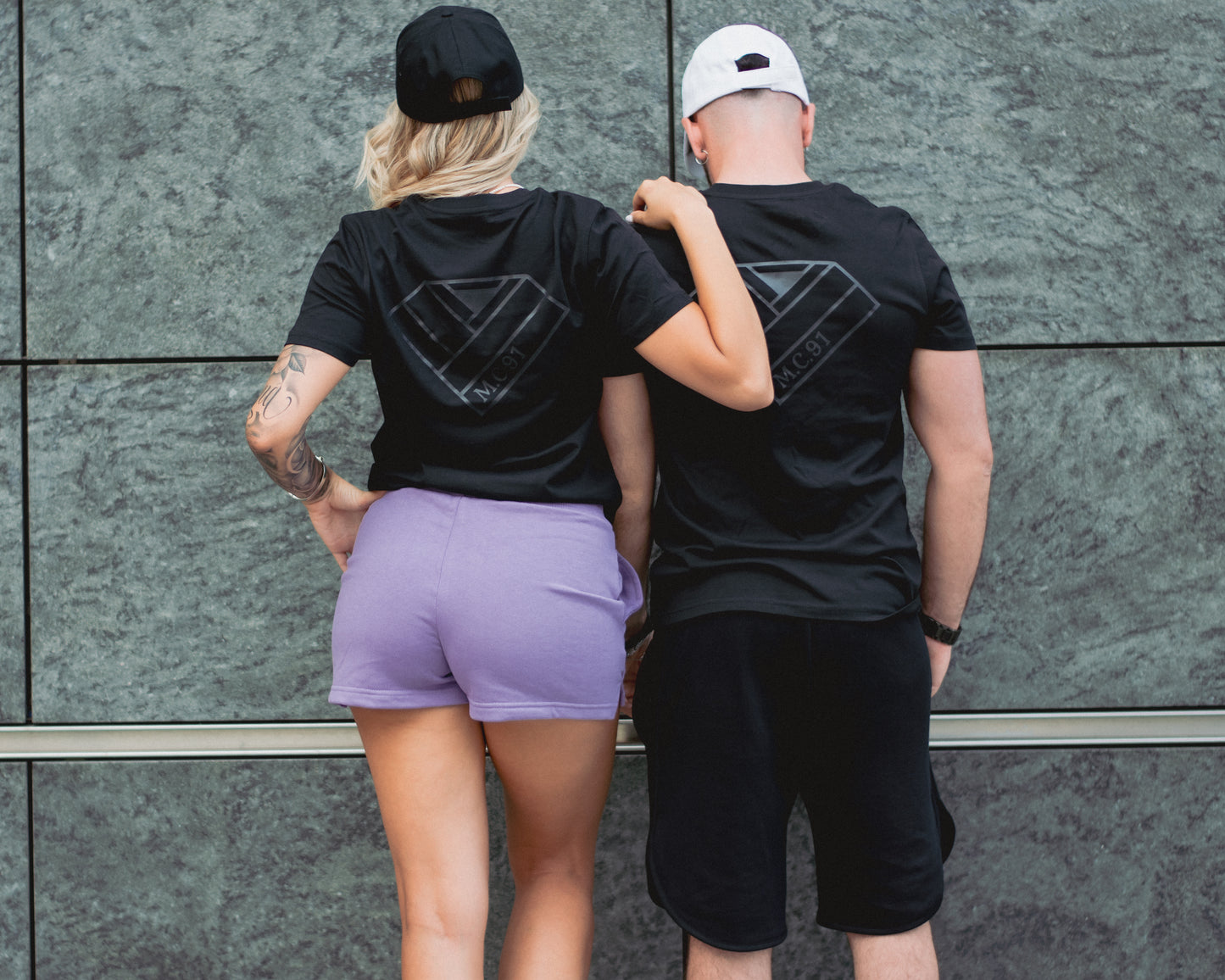 Cappello a strappo - Nero