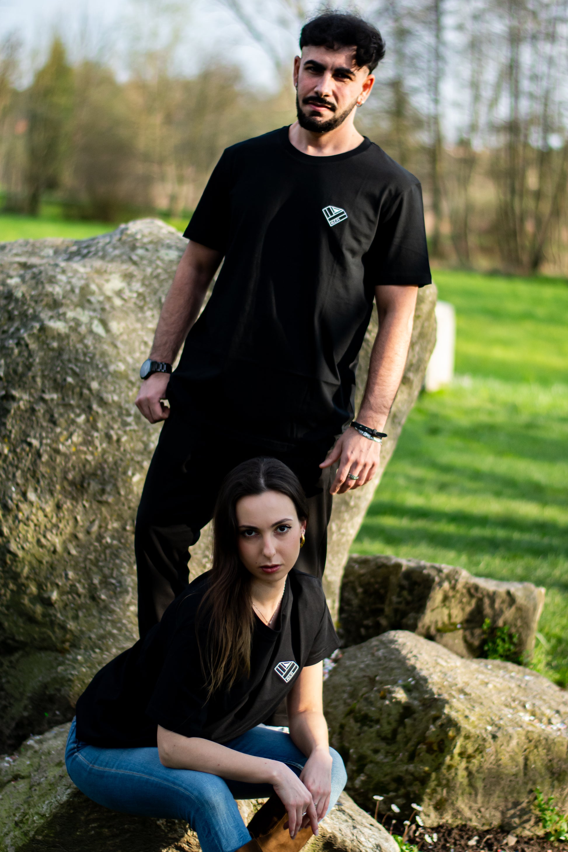 t-shirt nera - unisex