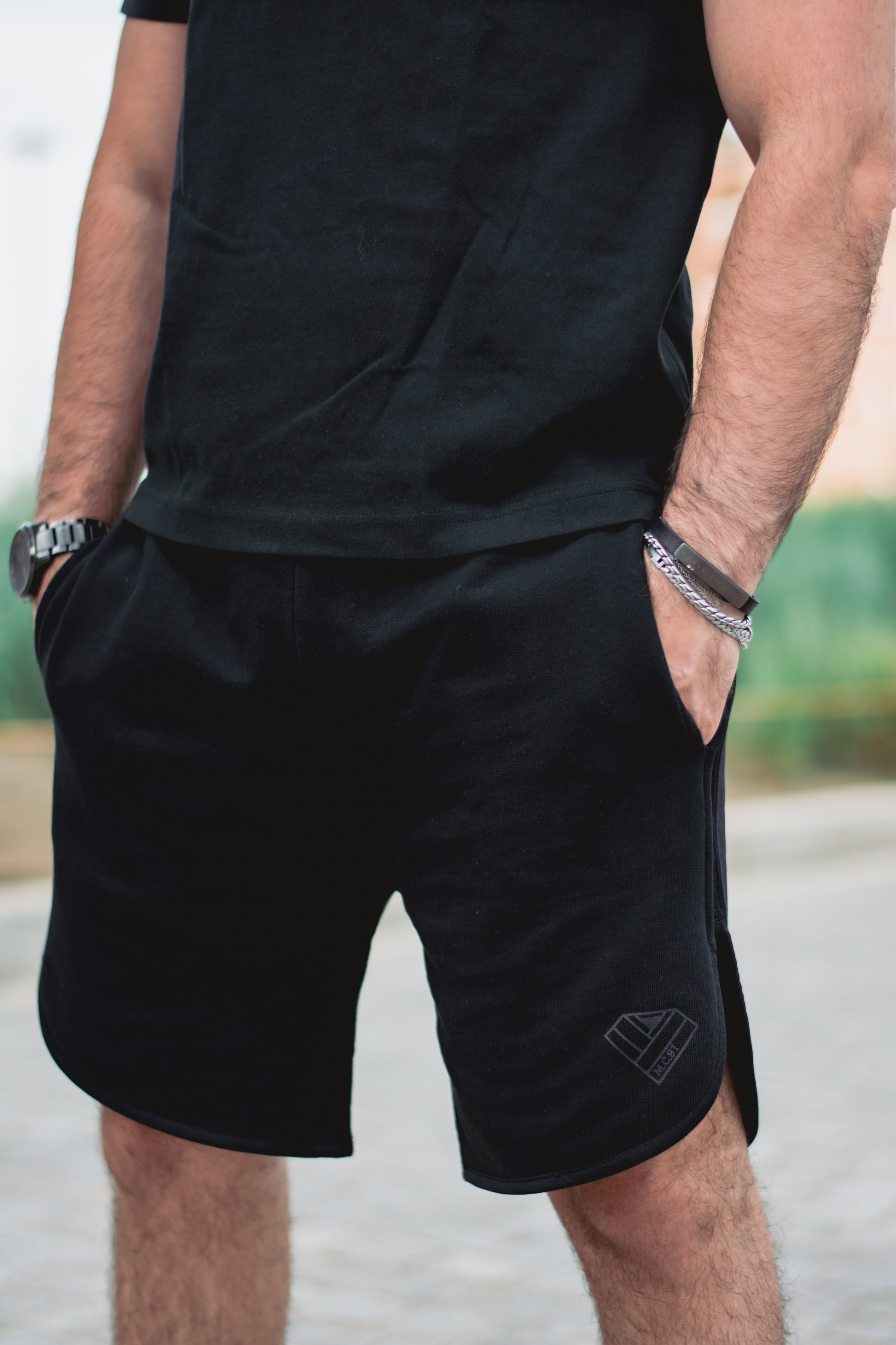 panta coordinato nero 