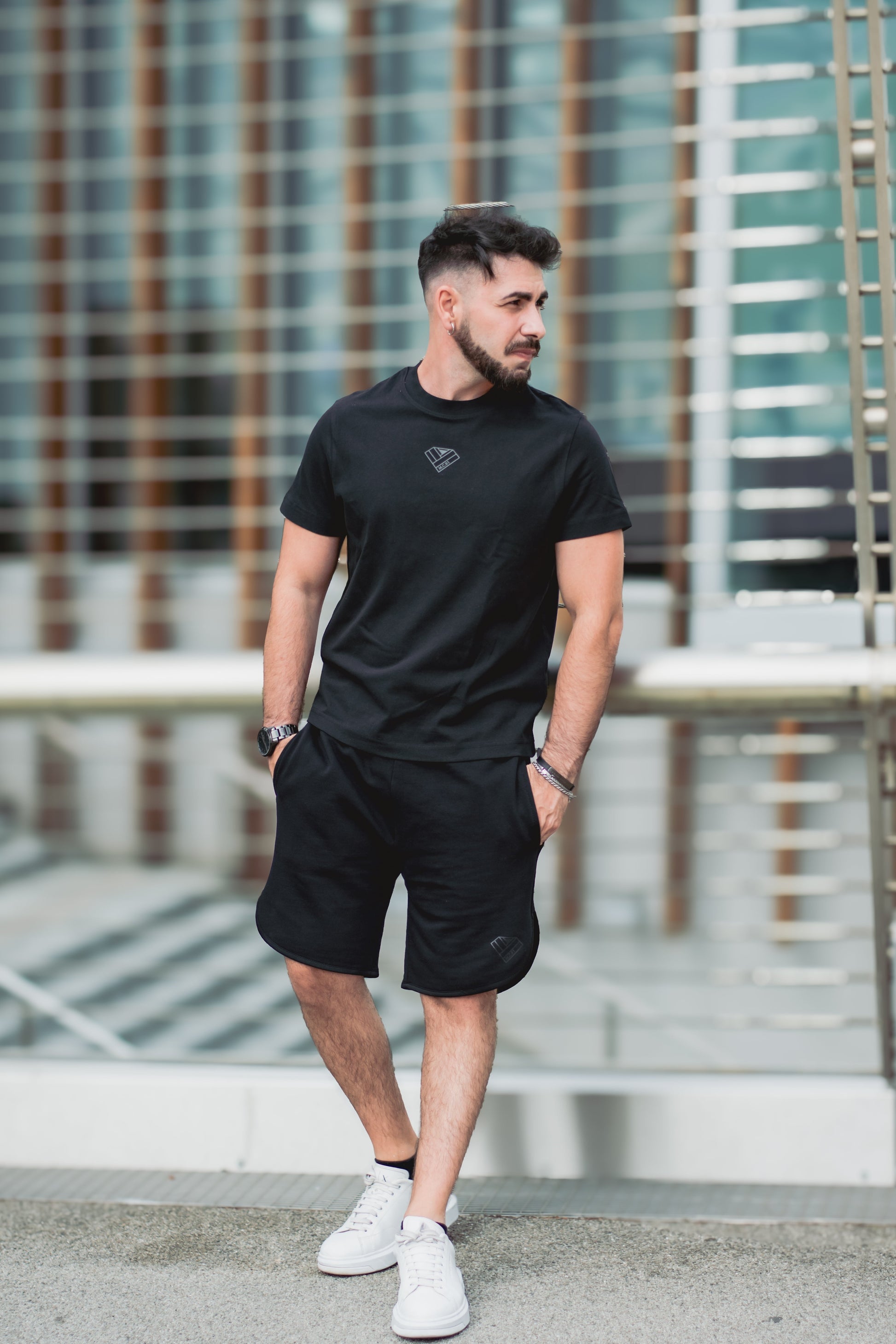 coordinato nero - fronte