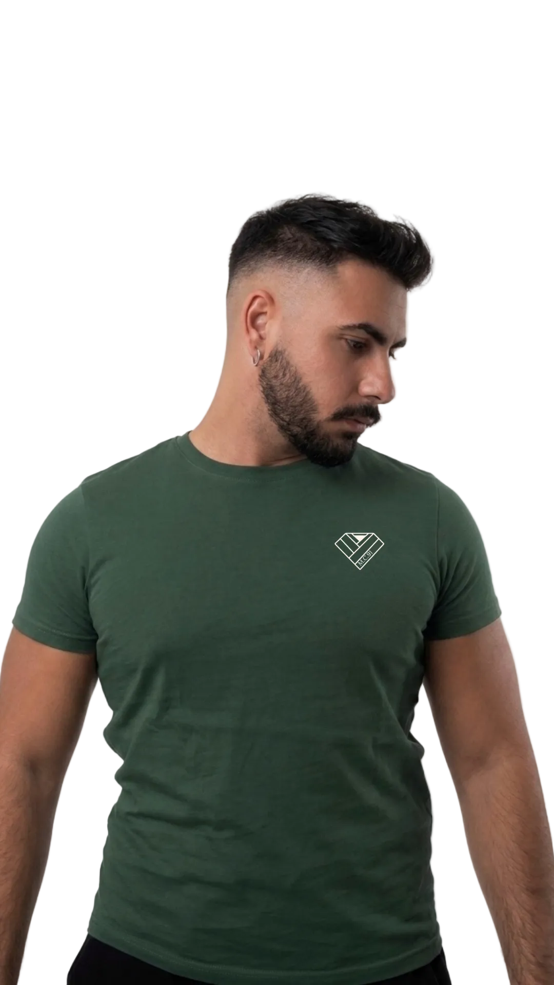 T-shirt unisex - Bottle green